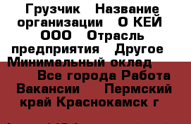 Грузчик › Название организации ­ О’КЕЙ, ООО › Отрасль предприятия ­ Другое › Минимальный оклад ­ 25 533 - Все города Работа » Вакансии   . Пермский край,Краснокамск г.